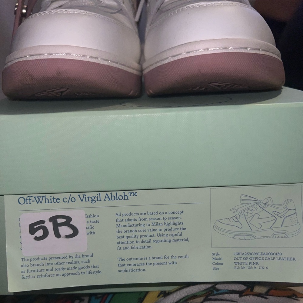 Off-White Out Of Office Calf leather sneakers - Picture 4 of 13
